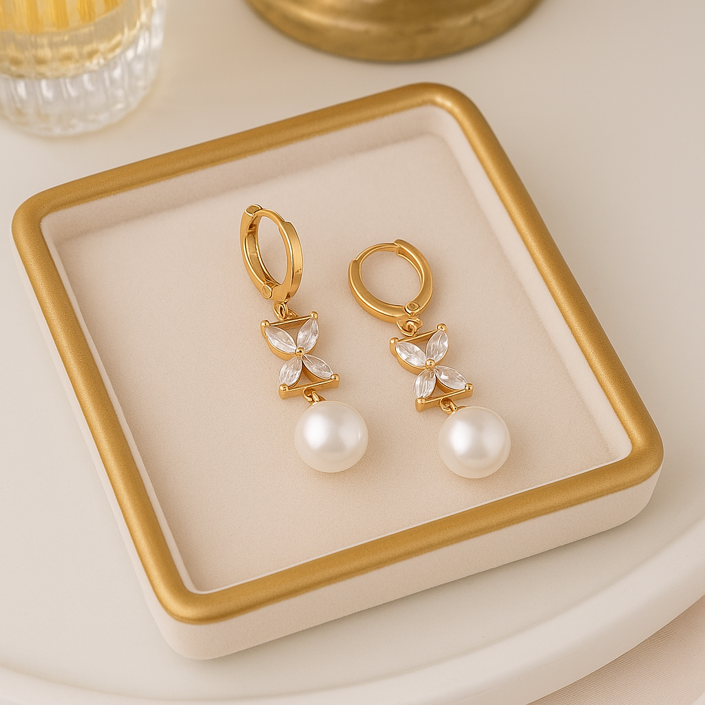 Pastle Pearl Earrings