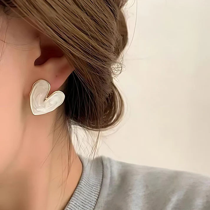 Heartbeam Stud Earrings