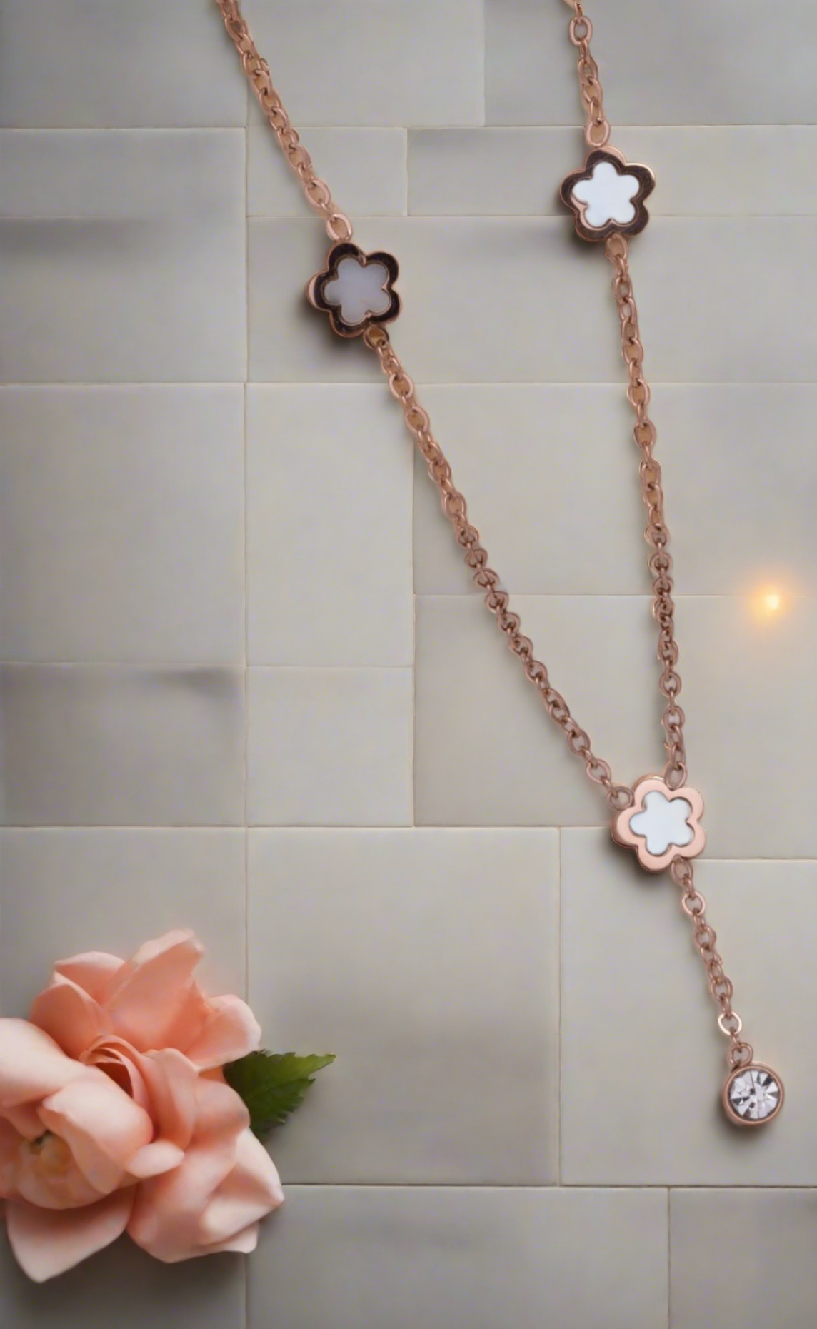 Dainty Tulip Longline Pendant