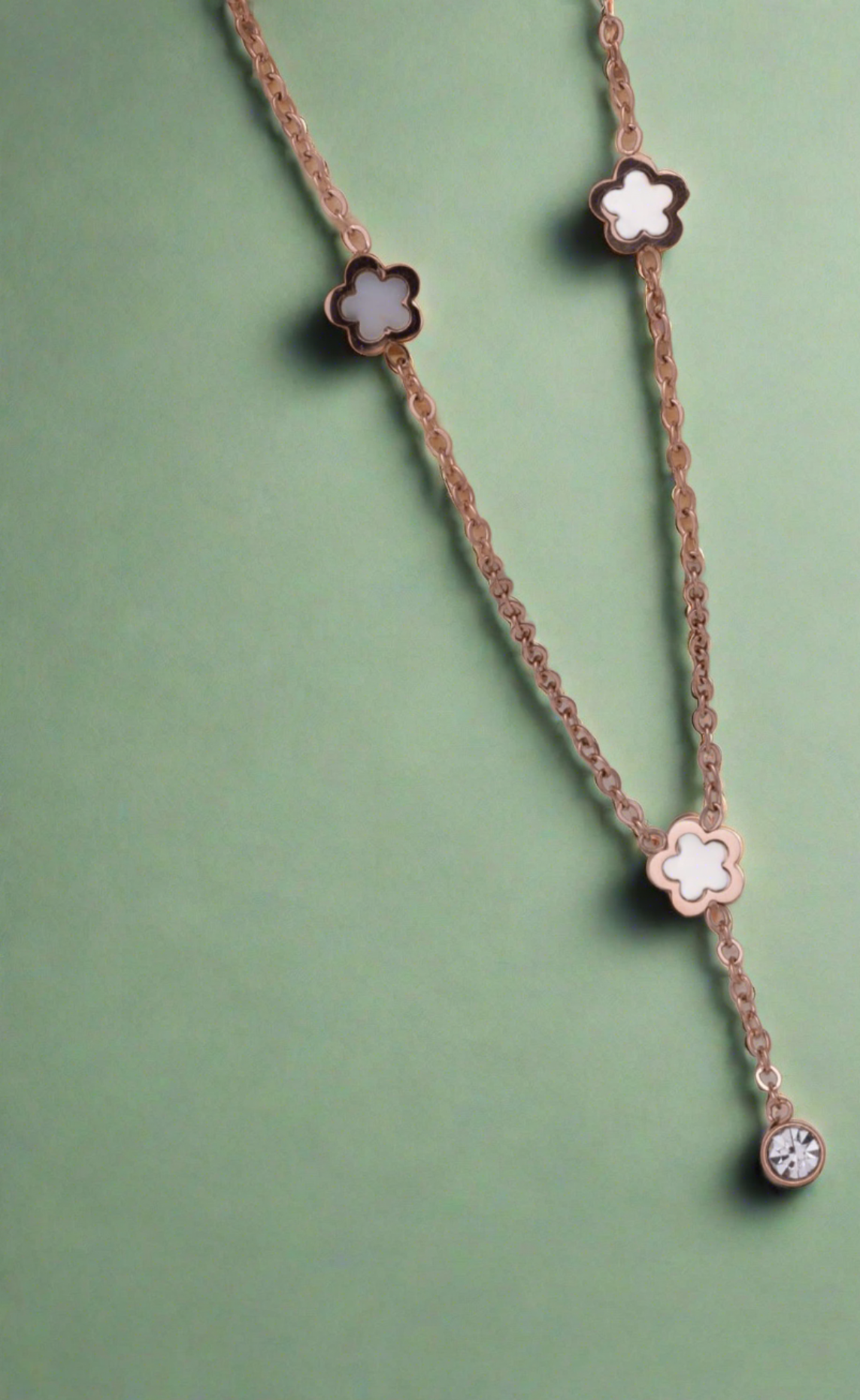 Dainty Tulip Longline Pendant