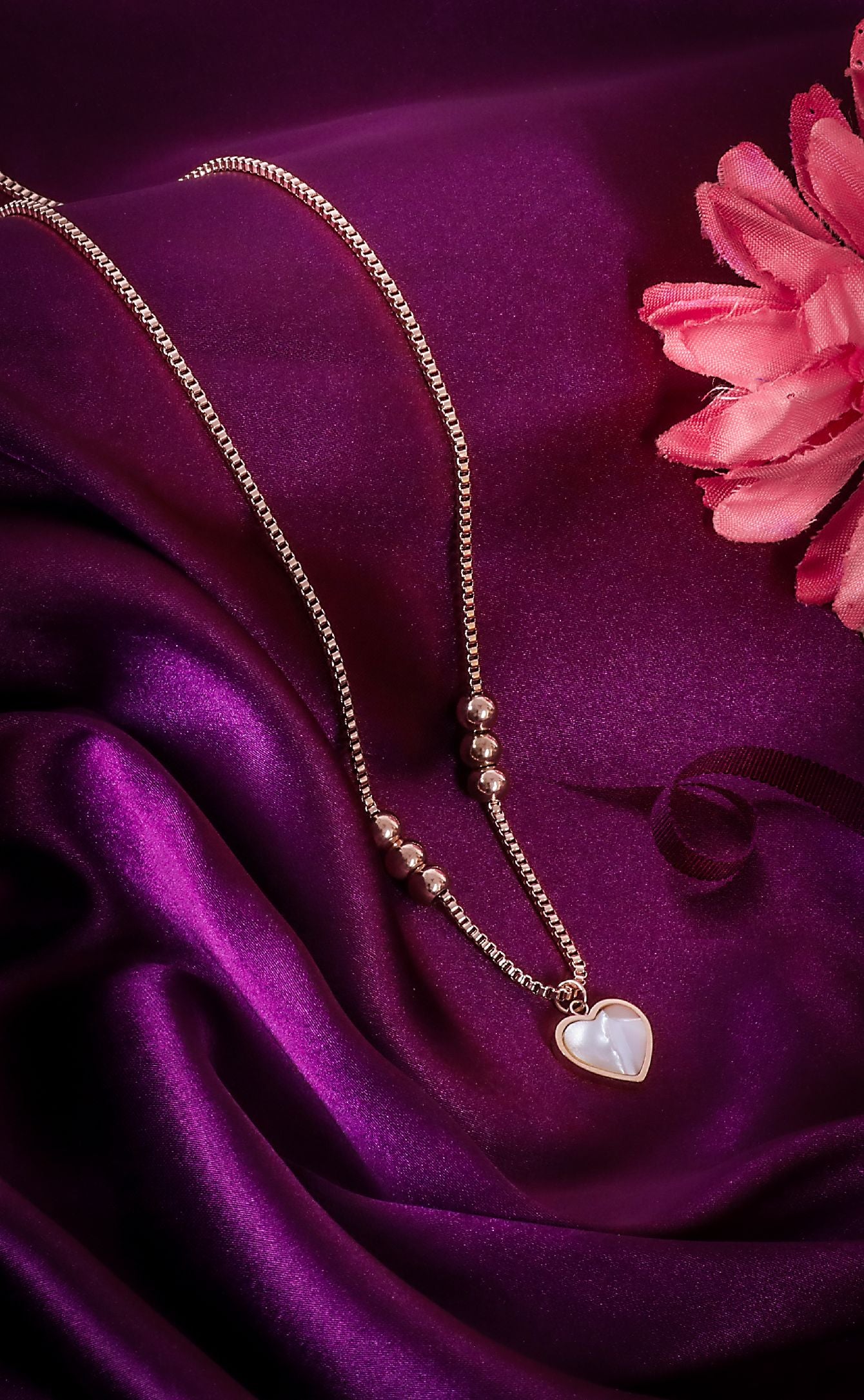 Cupid Heart 18KT Pendant