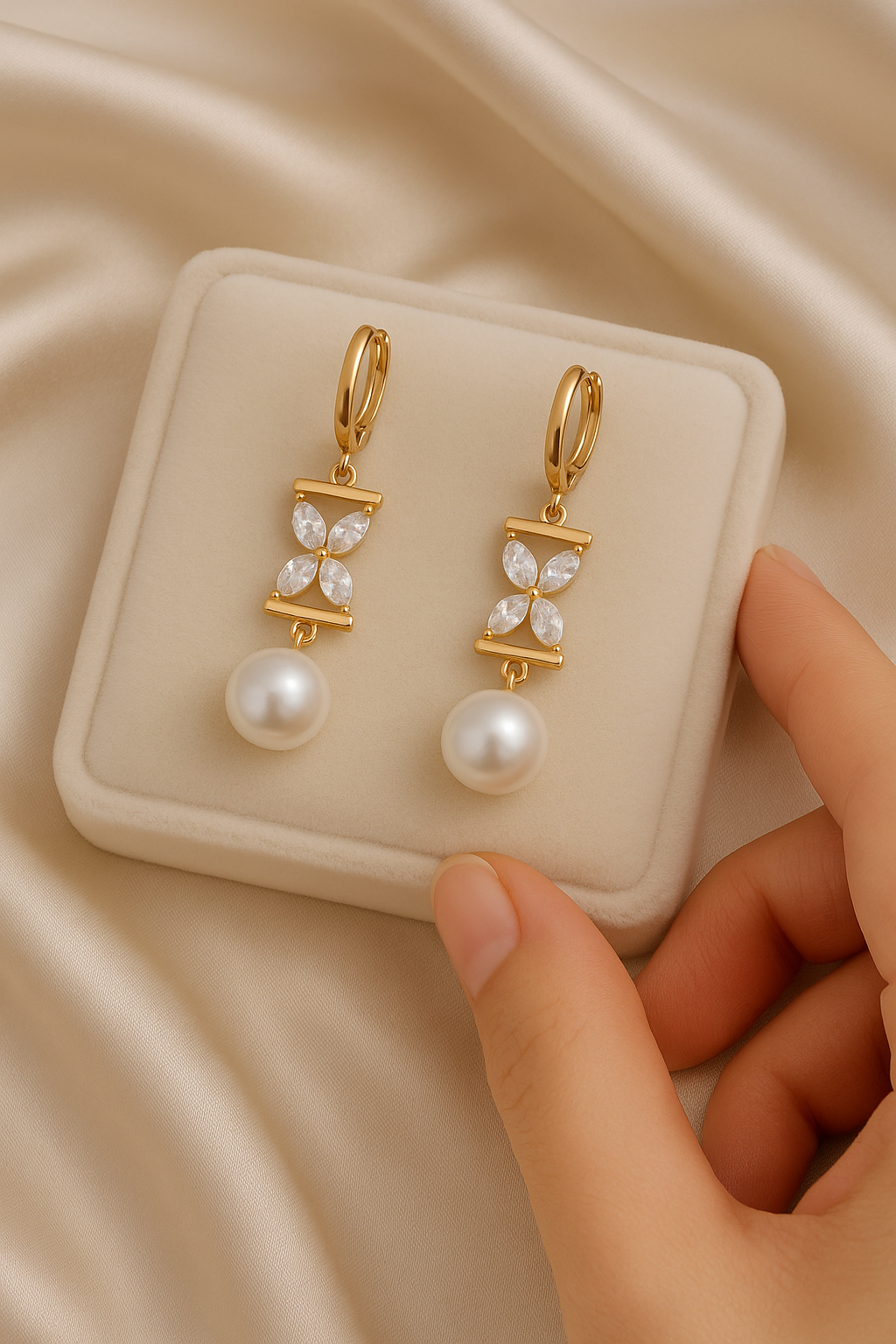 Pastle Pearl Earrings