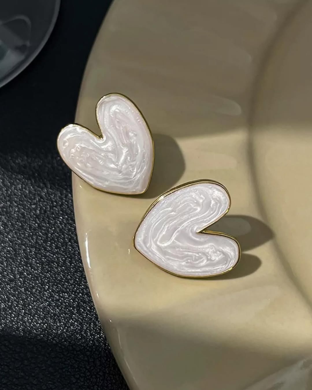 Heartbeam Stud Earrings