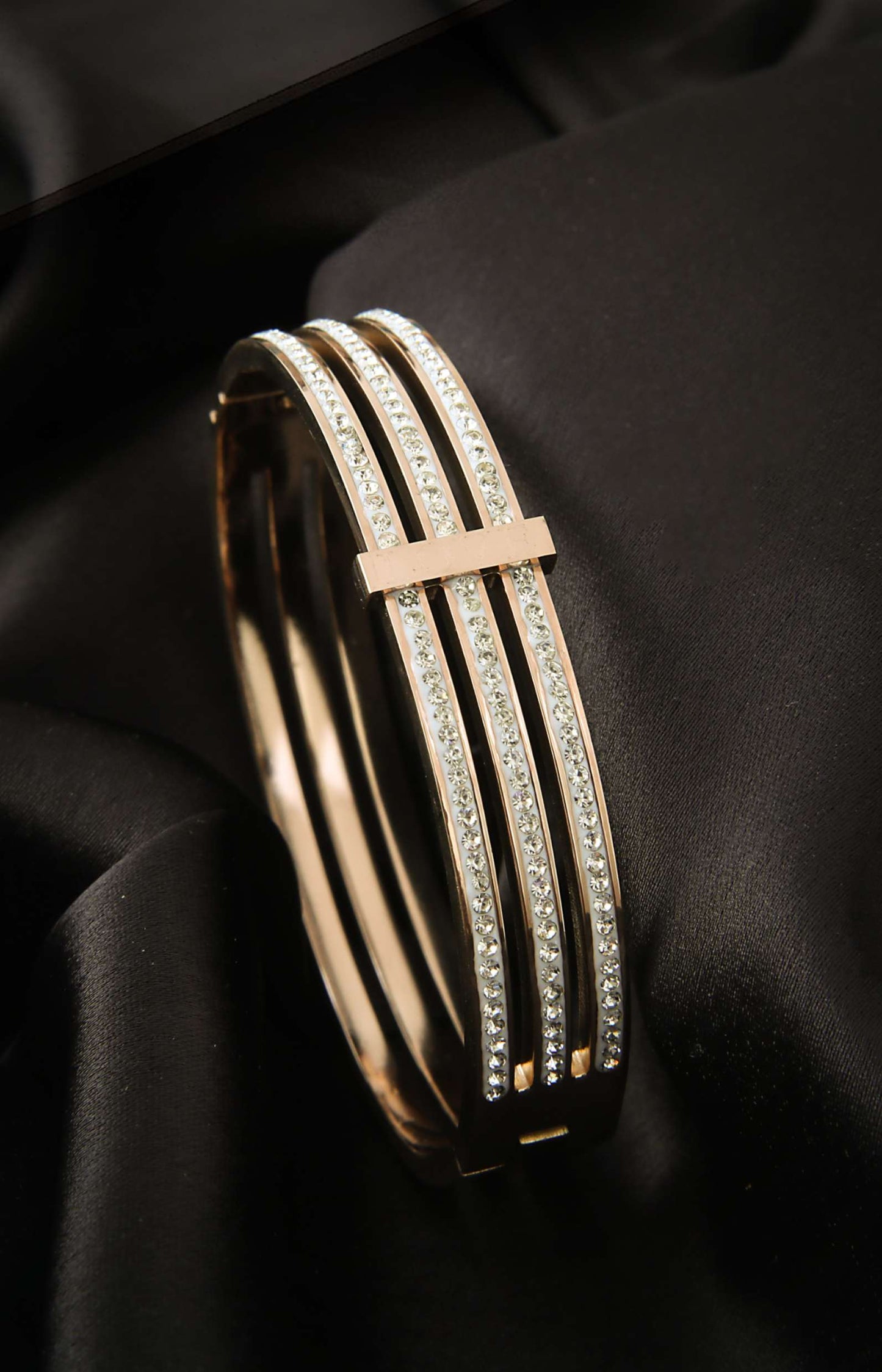 Embellished 18K Anti-Tarnish Bangle Kada Bracelet