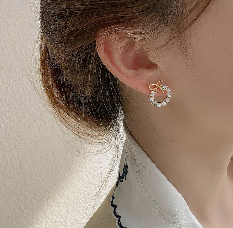 Wreath of Joy Stud Earrings