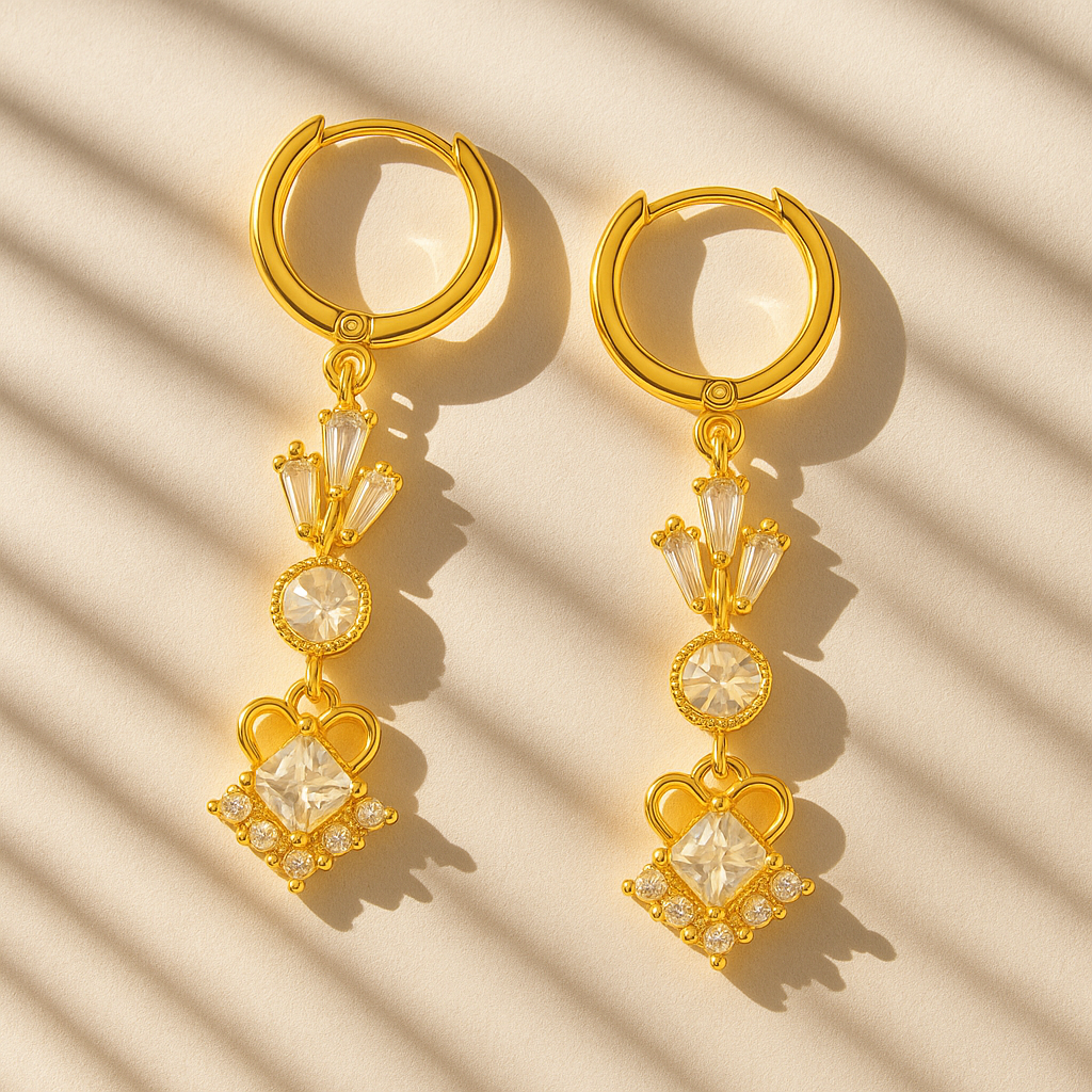 Whitestone Anti Tarnish Earrings