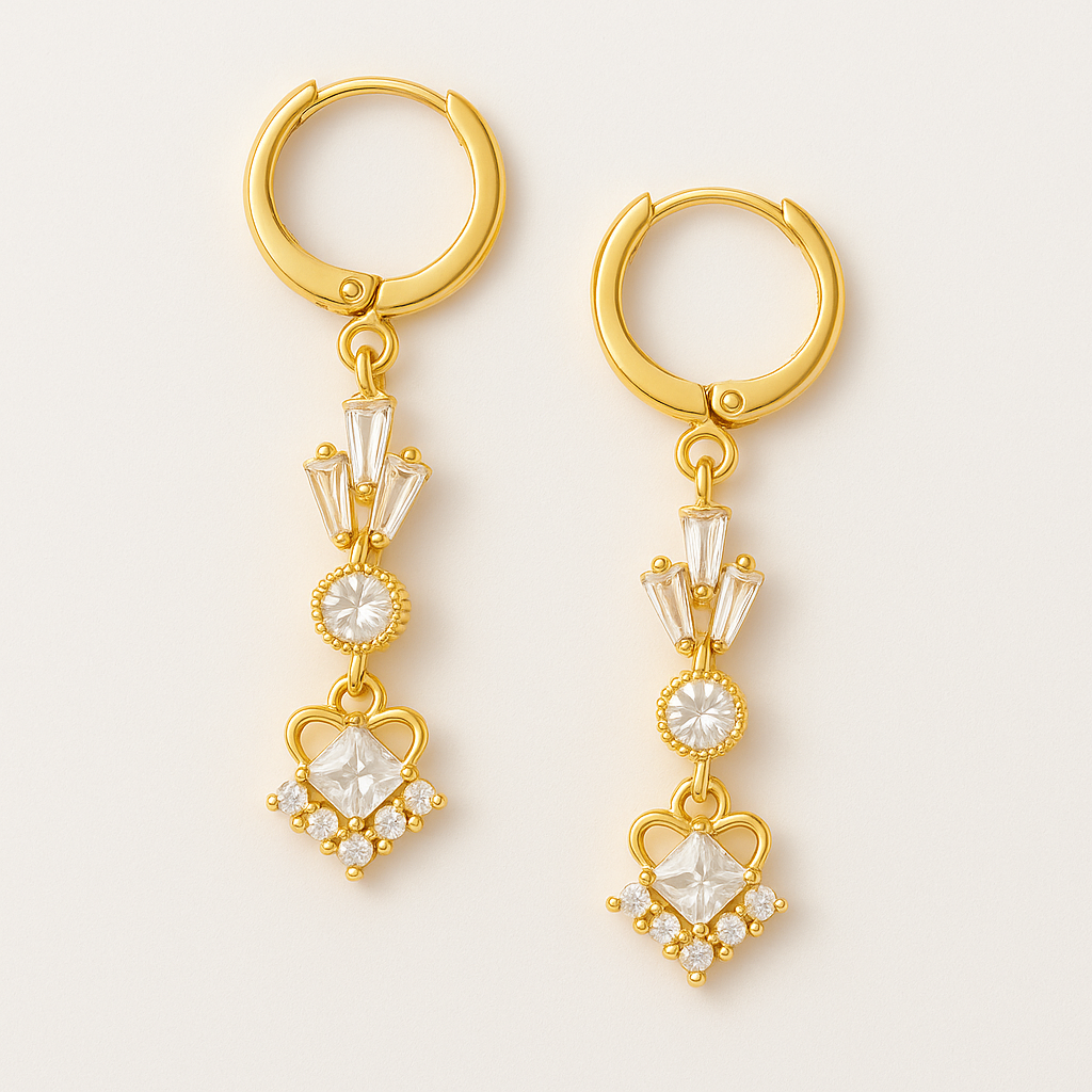 Whitestone Anti Tarnish Earrings