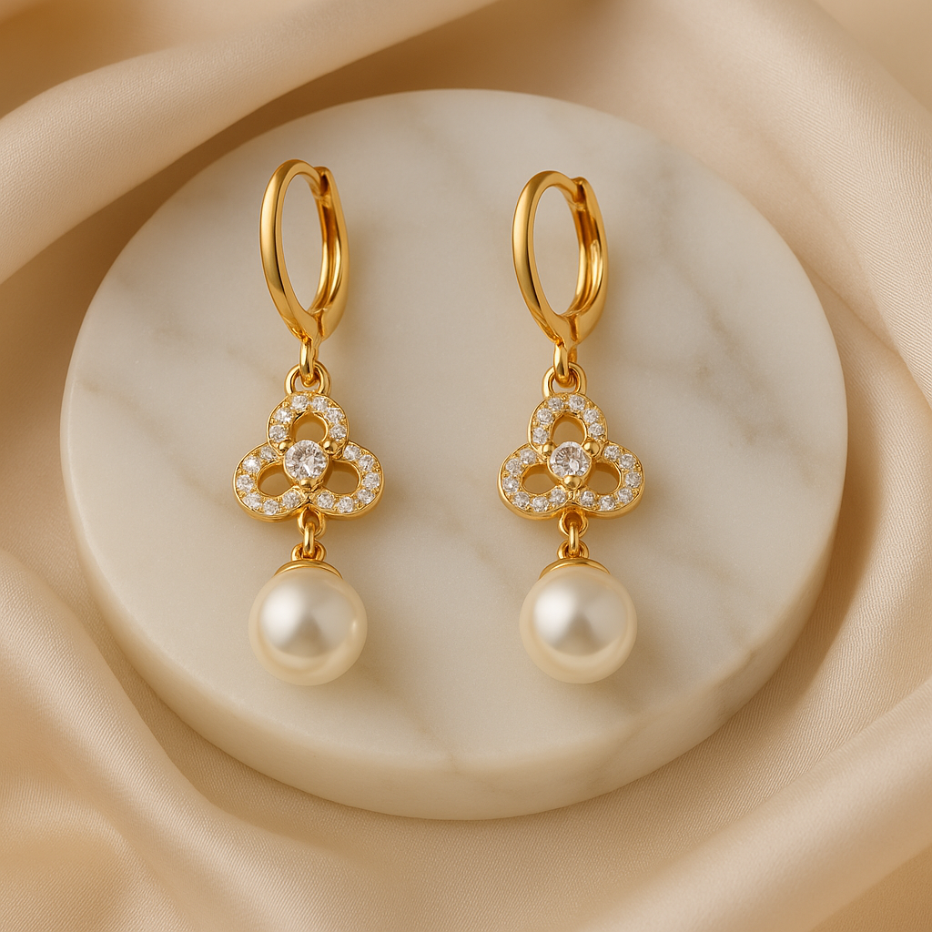 Treo Pearl Anti Tarnish Earrings
