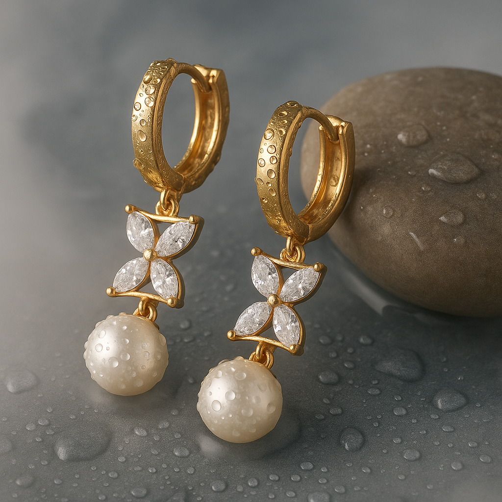 Pastle Pearl Earrings