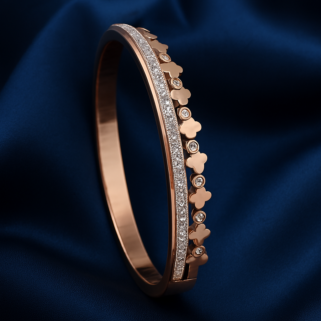 Maura 18K Anti-Tarnish Bangle Kada Bracelet