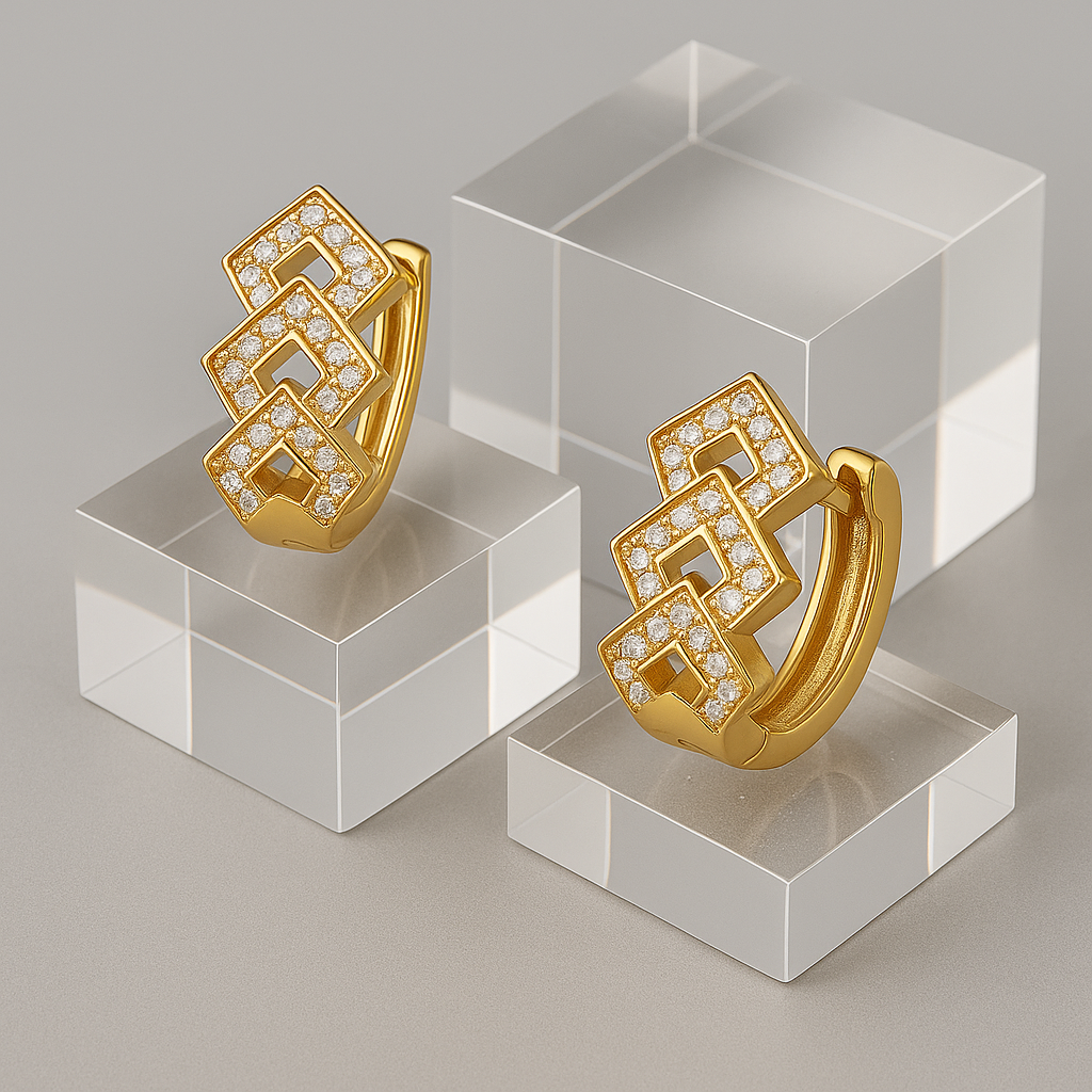 Stud Embellished Earrings