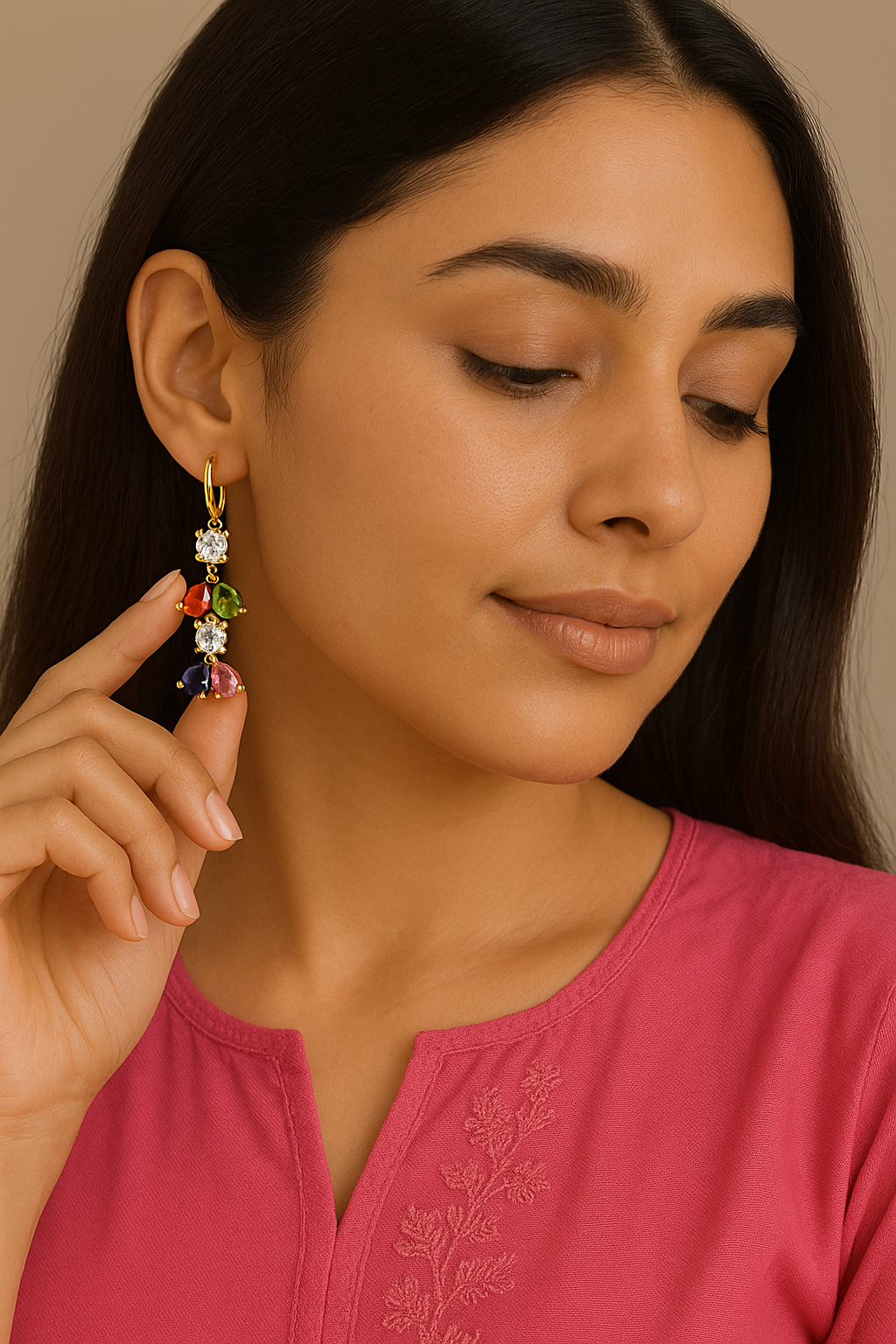 Unicorn Embellished Earrings