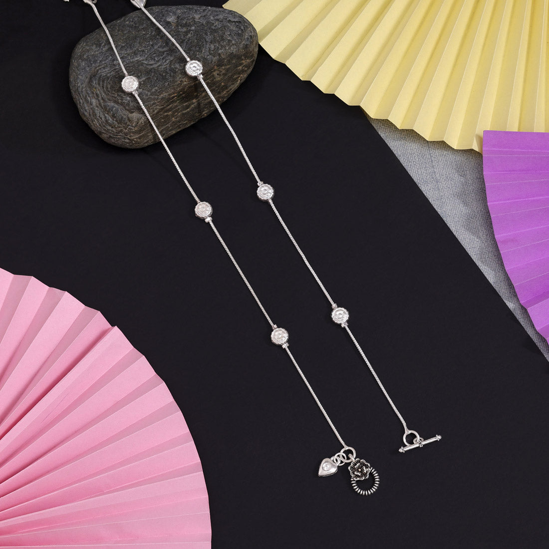 Nirmal Oxidised Anklets