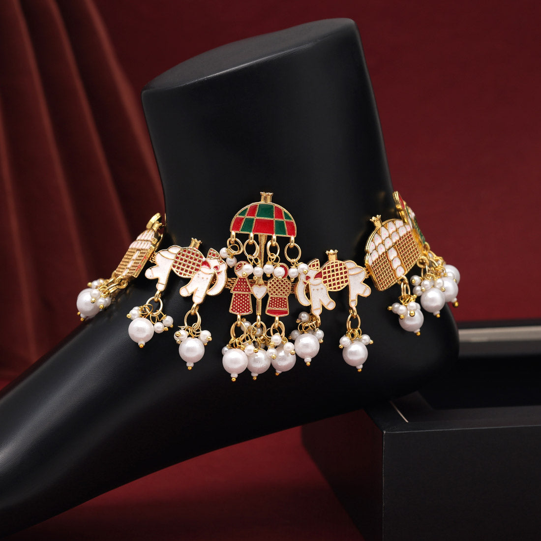 Jodha Doli Anklets