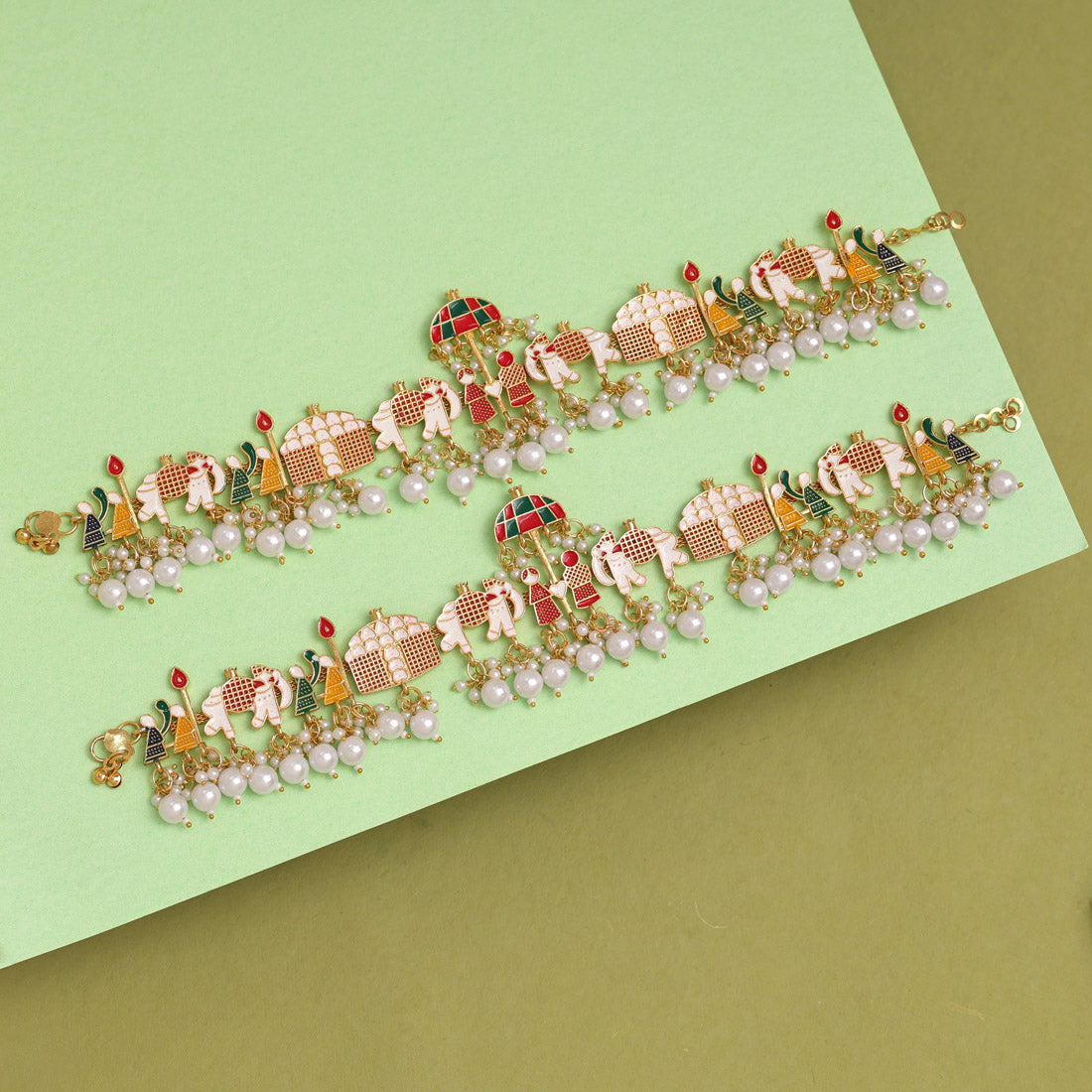 Jodha Doli Anklets