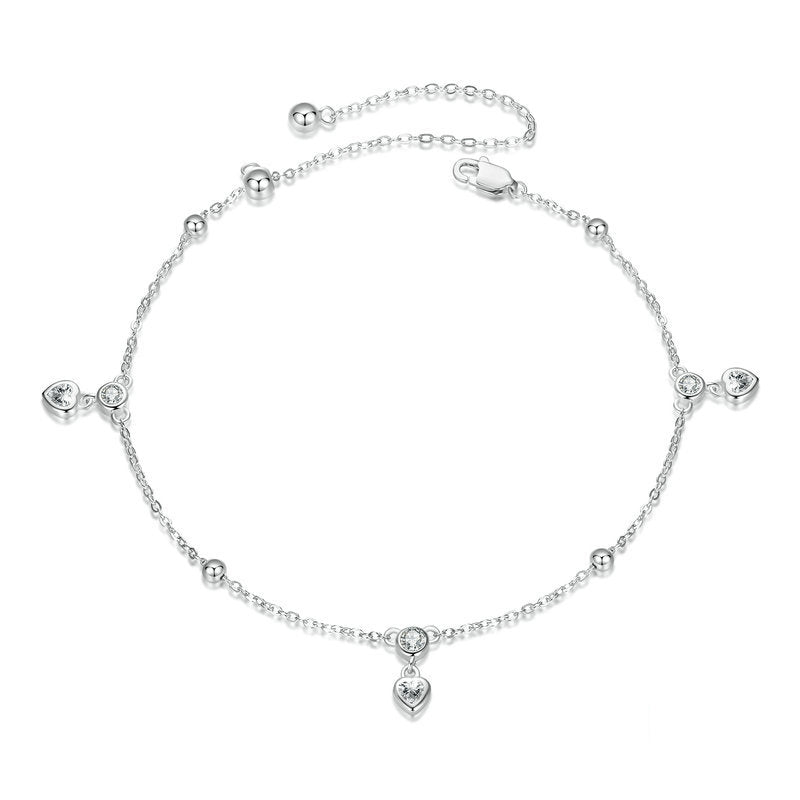 Liora Diamond 925 Sterling Silver Anklets