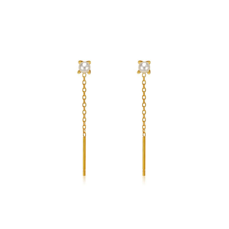 Pearl Shell 925 Sterling Silver Earrings