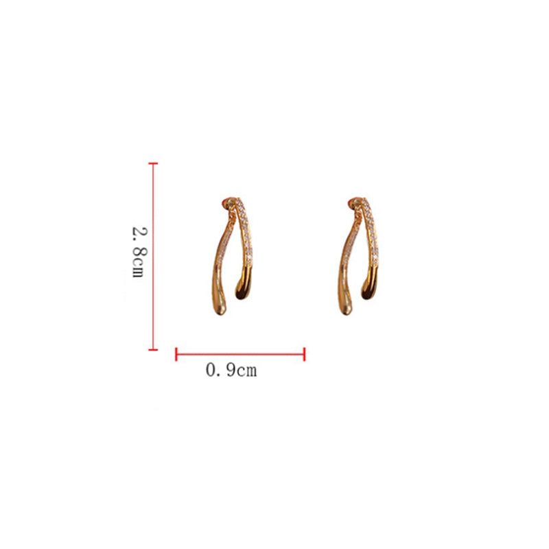 Real Gold Plating S925 Earrings