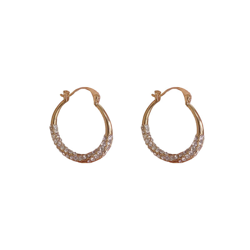 Serein Twirl Hoop Earrings