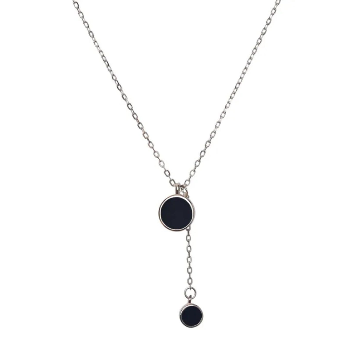 Layered Black Neckpiece