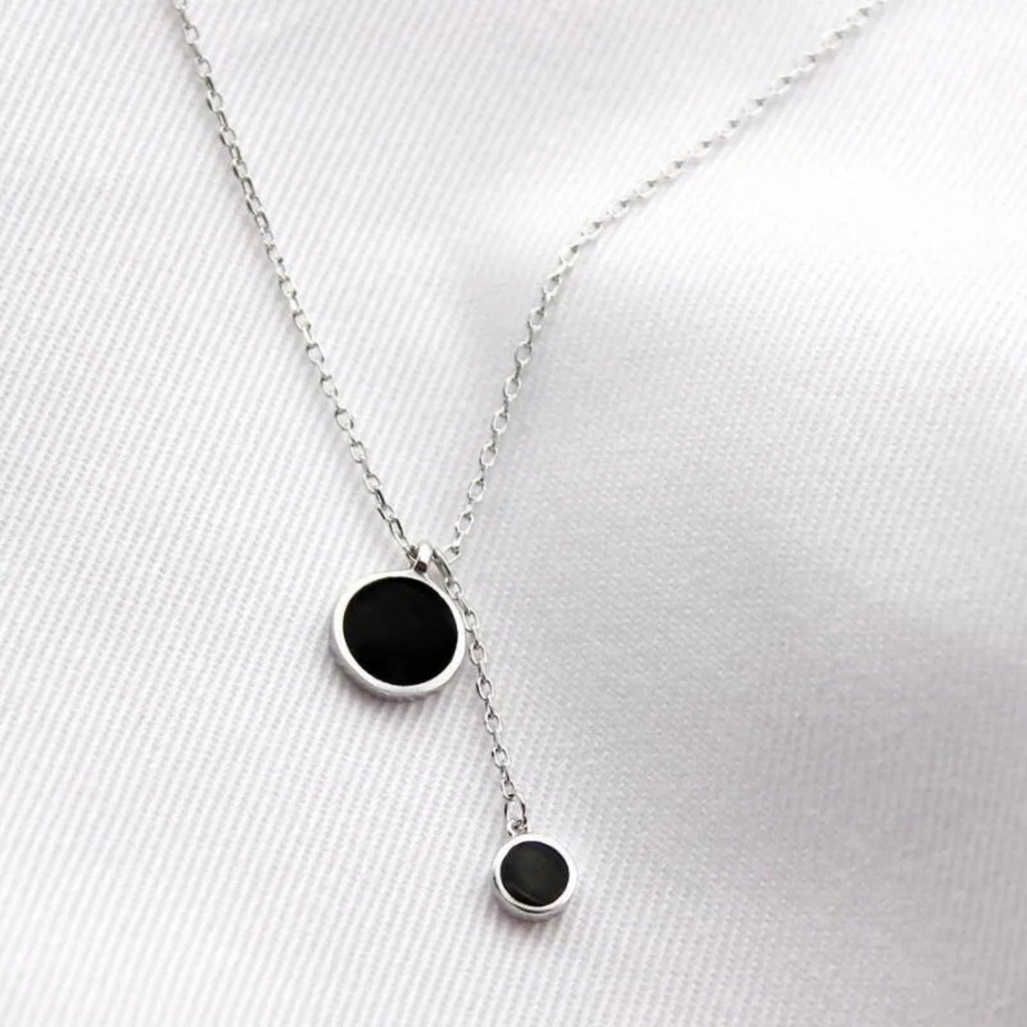 Layered Black Neckpiece