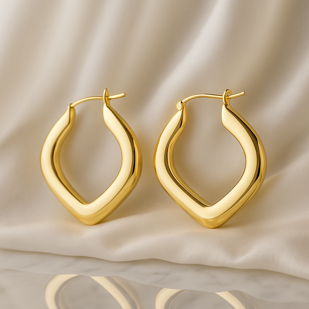 Gold Hoop Earrings