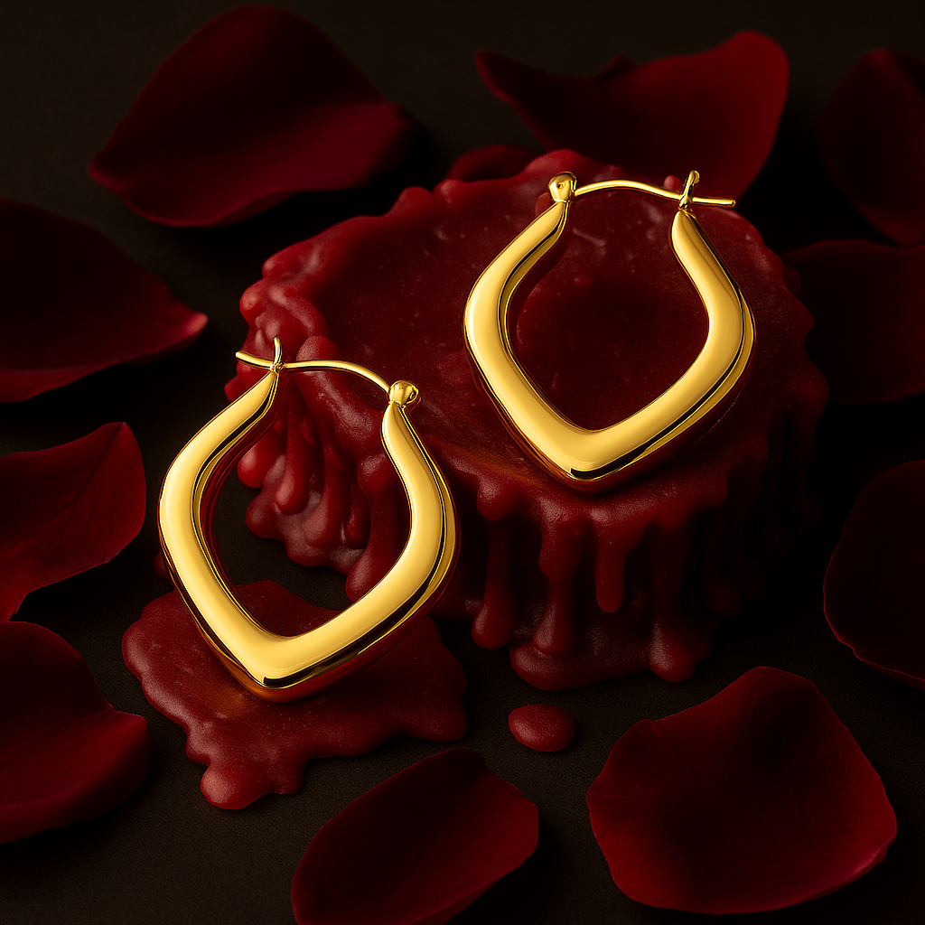 Gold Hoop Earrings