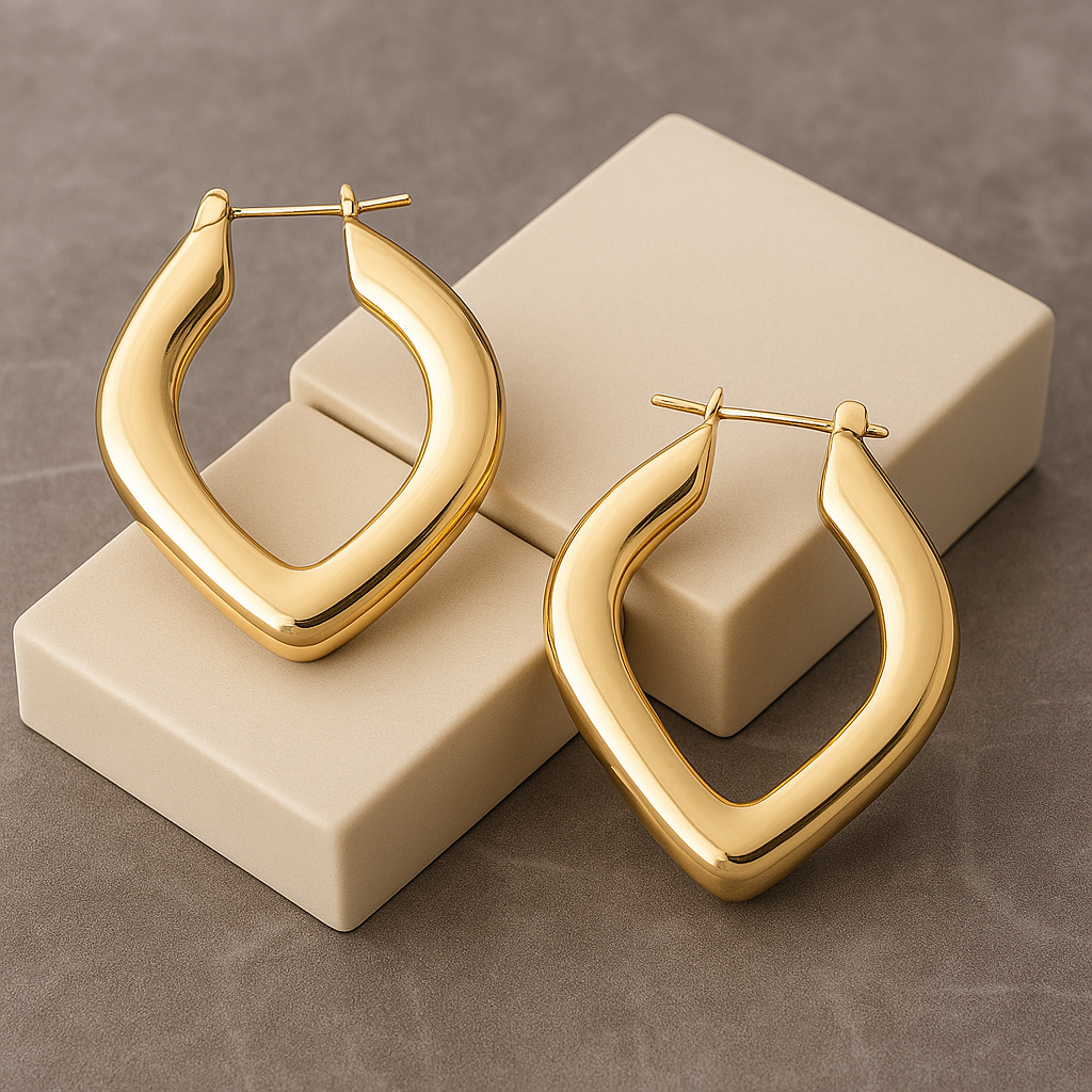 Gold Hoop Earrings