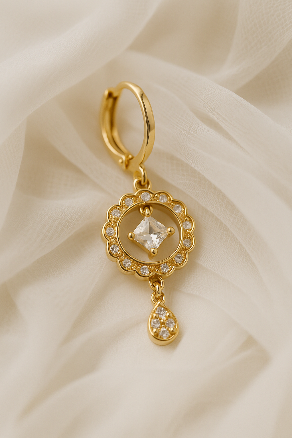 Moons Anti Tarnish Earrings