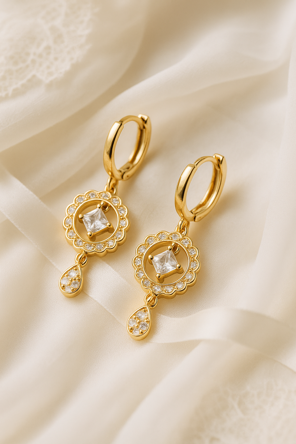 Moons Anti Tarnish Earrings
