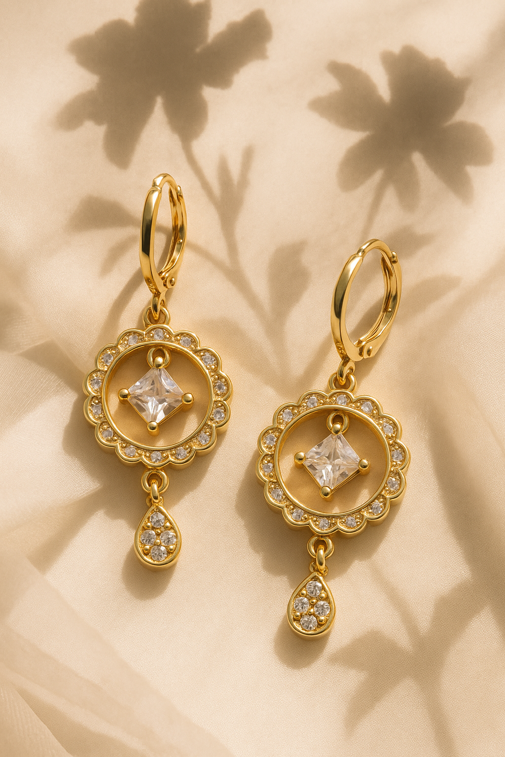 Moons Anti Tarnish Earrings
