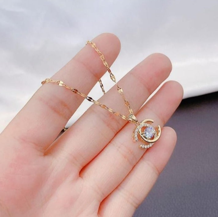C Locket Neckpiece