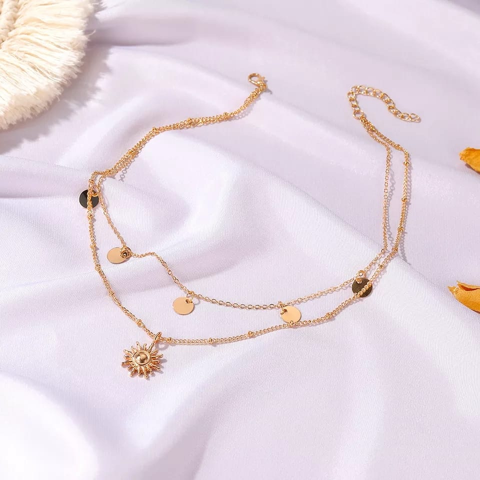 Gold Sunny Neckpiece