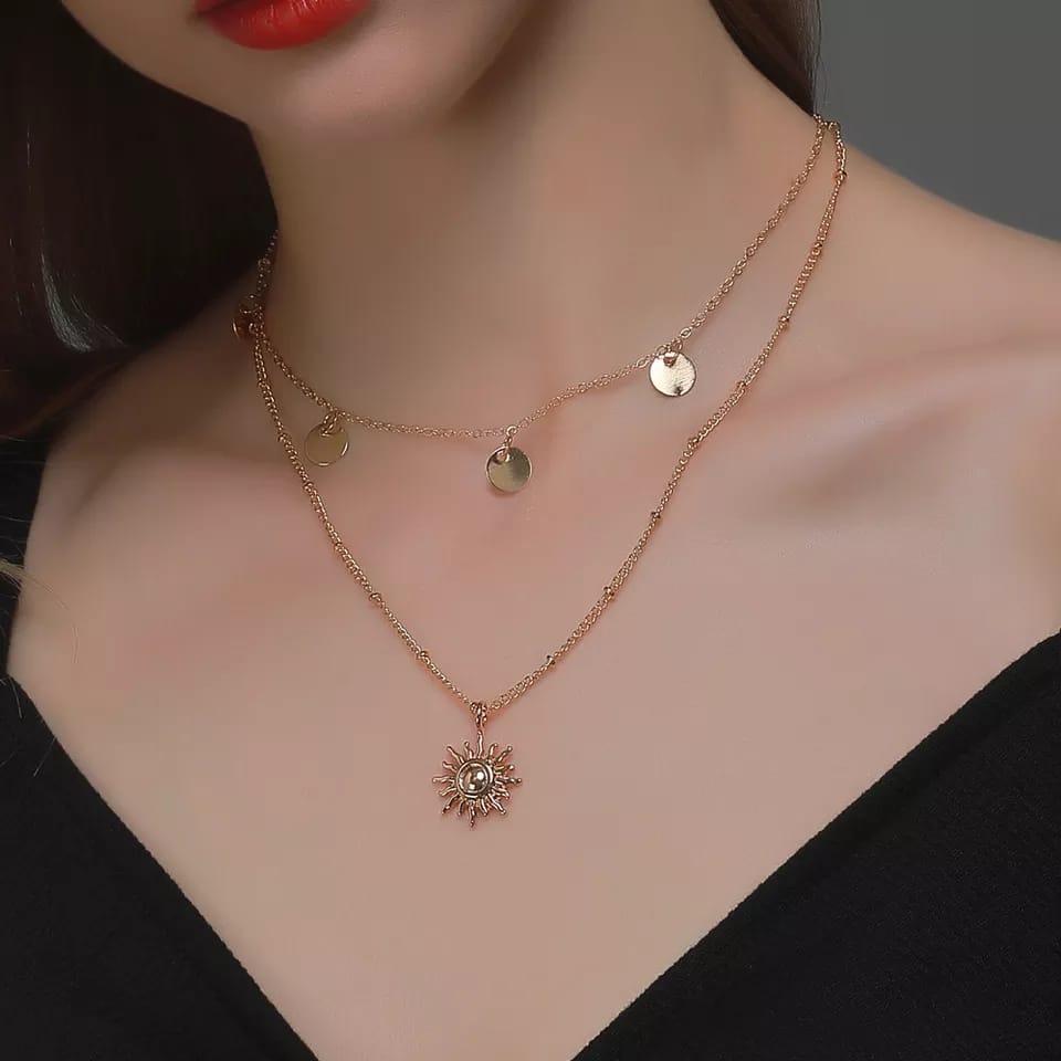 Gold Sunny Neckpiece