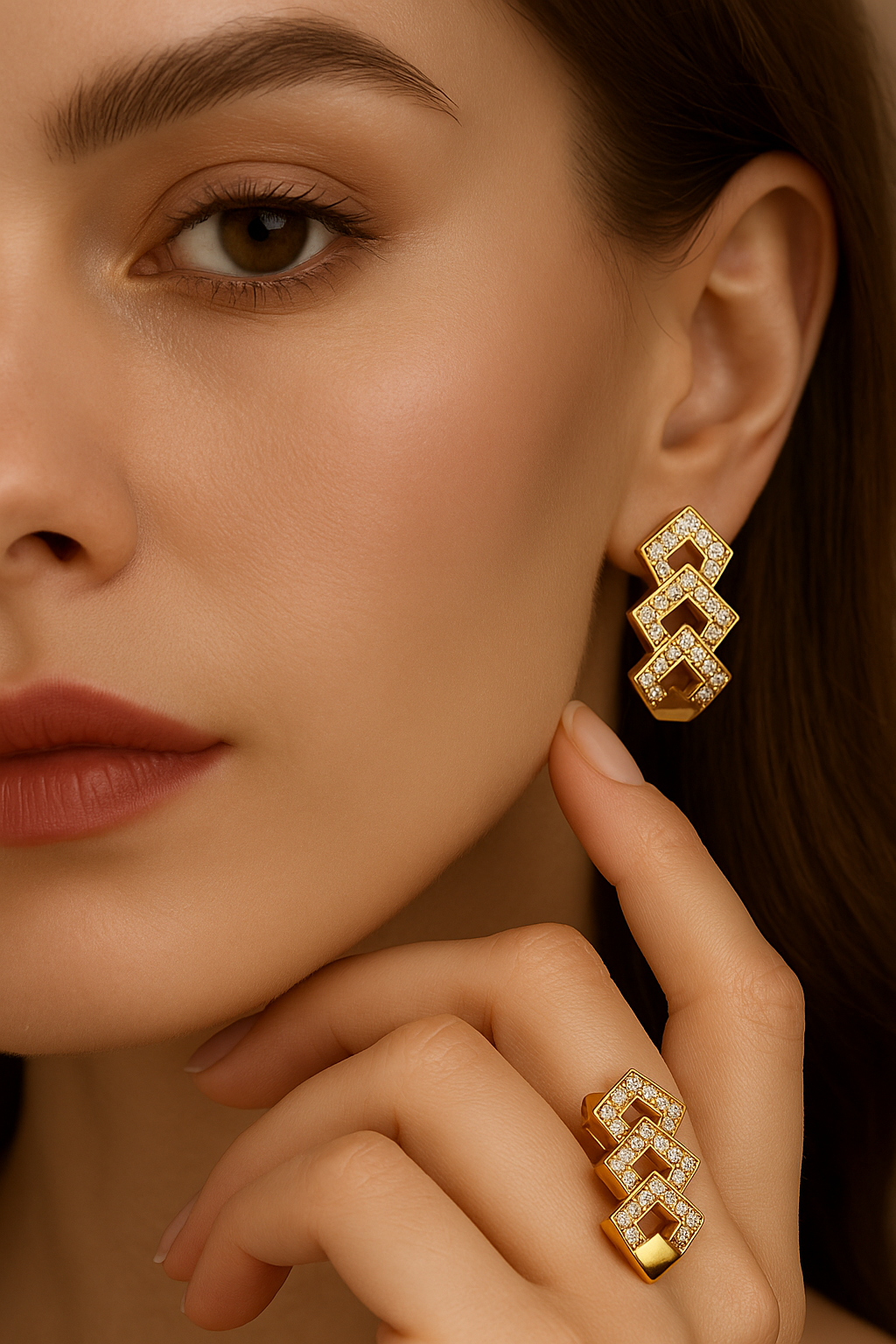 Stud Embellished Earrings