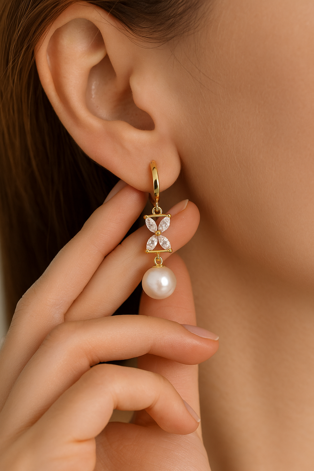Pastle Pearl Earrings