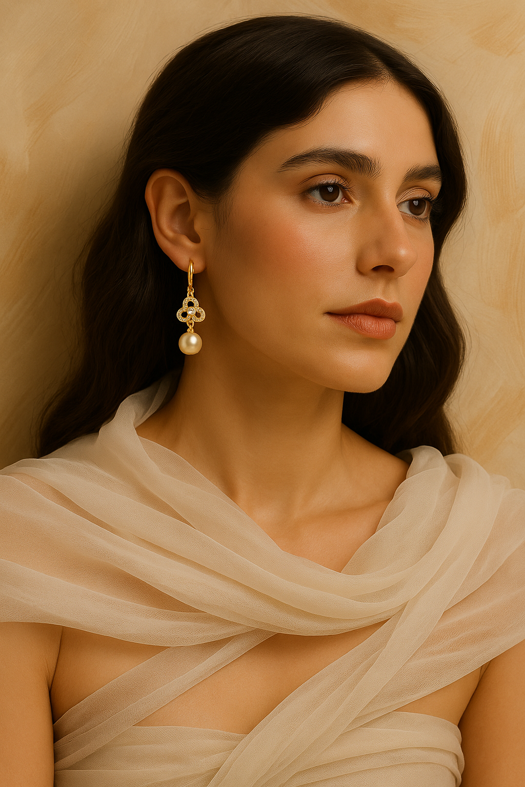 Treo Pearl Anti Tarnish Earrings