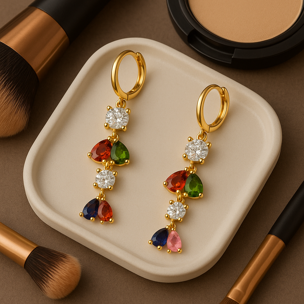 Unicorn Embellished Earrings
