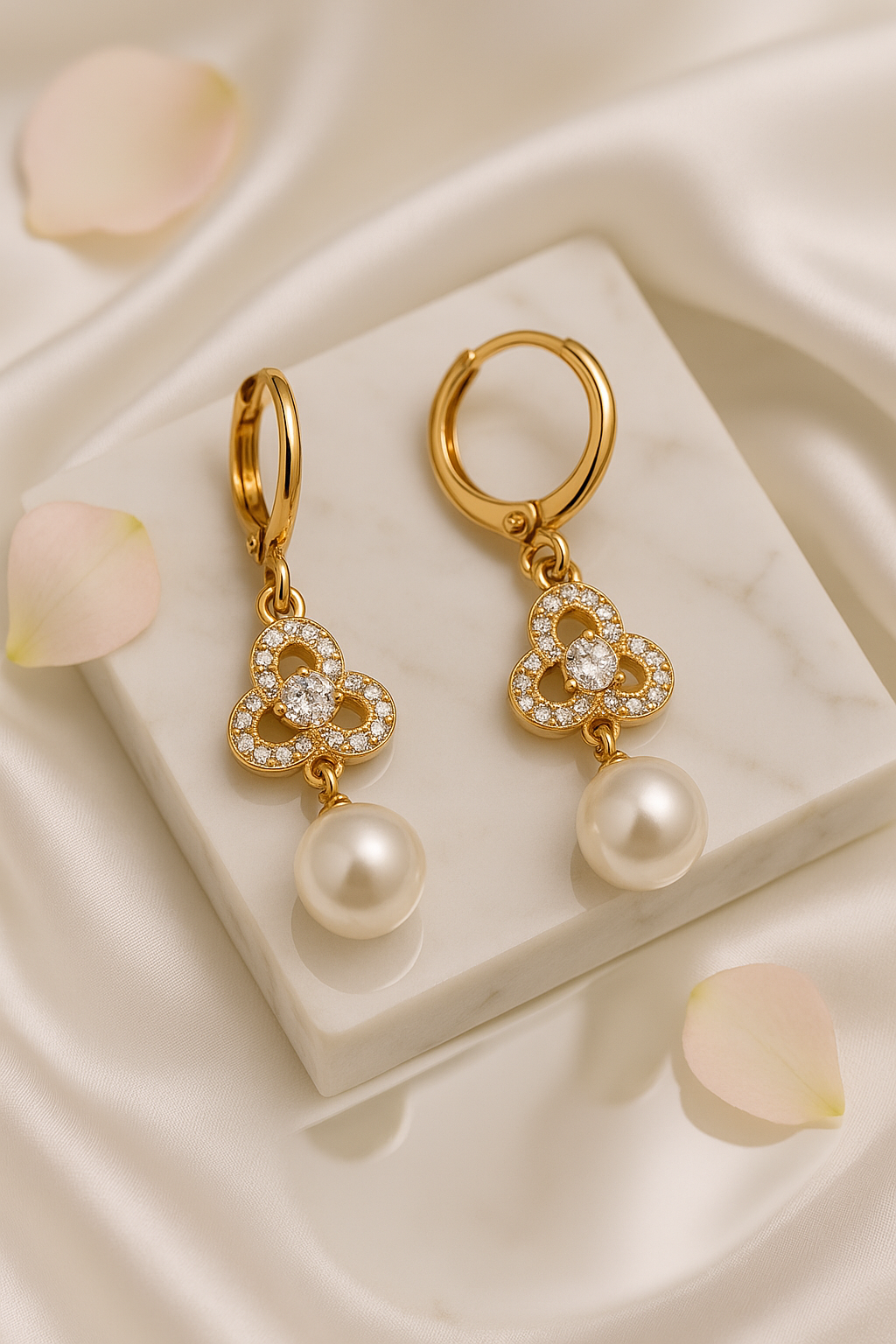Treo Pearl Anti Tarnish Earrings