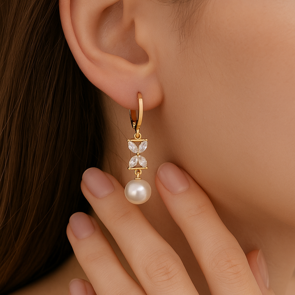 Pastle Pearl Earrings