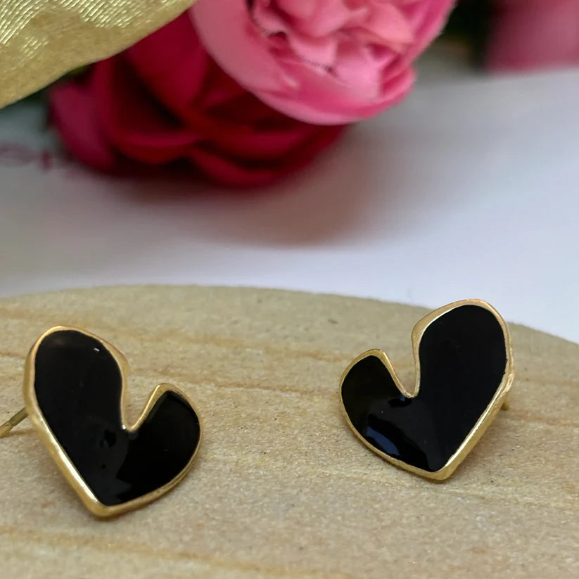 Heartbeam Stud Earrings