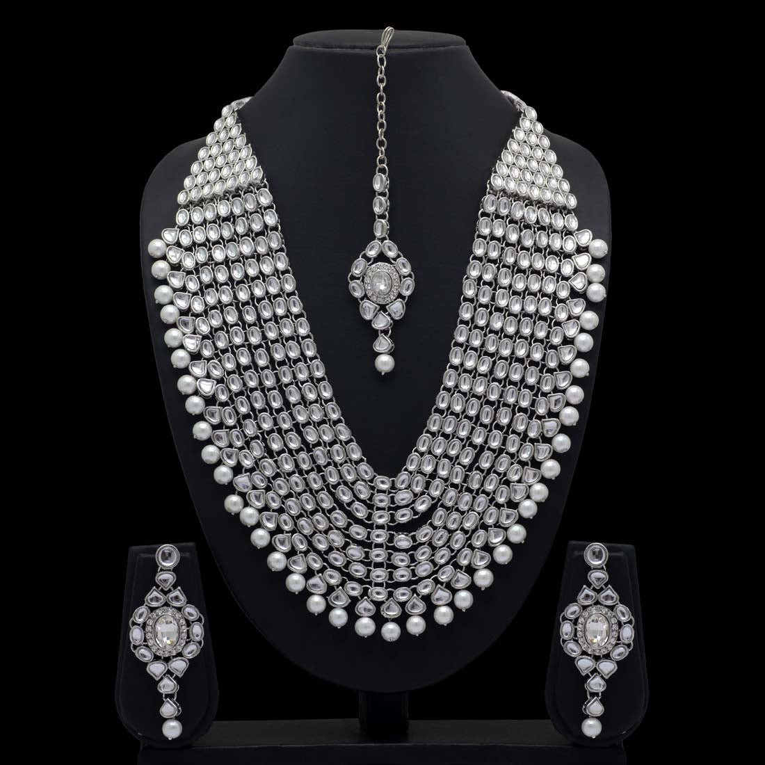 Noor Jahan Kundan Necklace Set