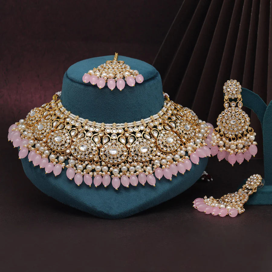 Zahra Kundan Necklace Set