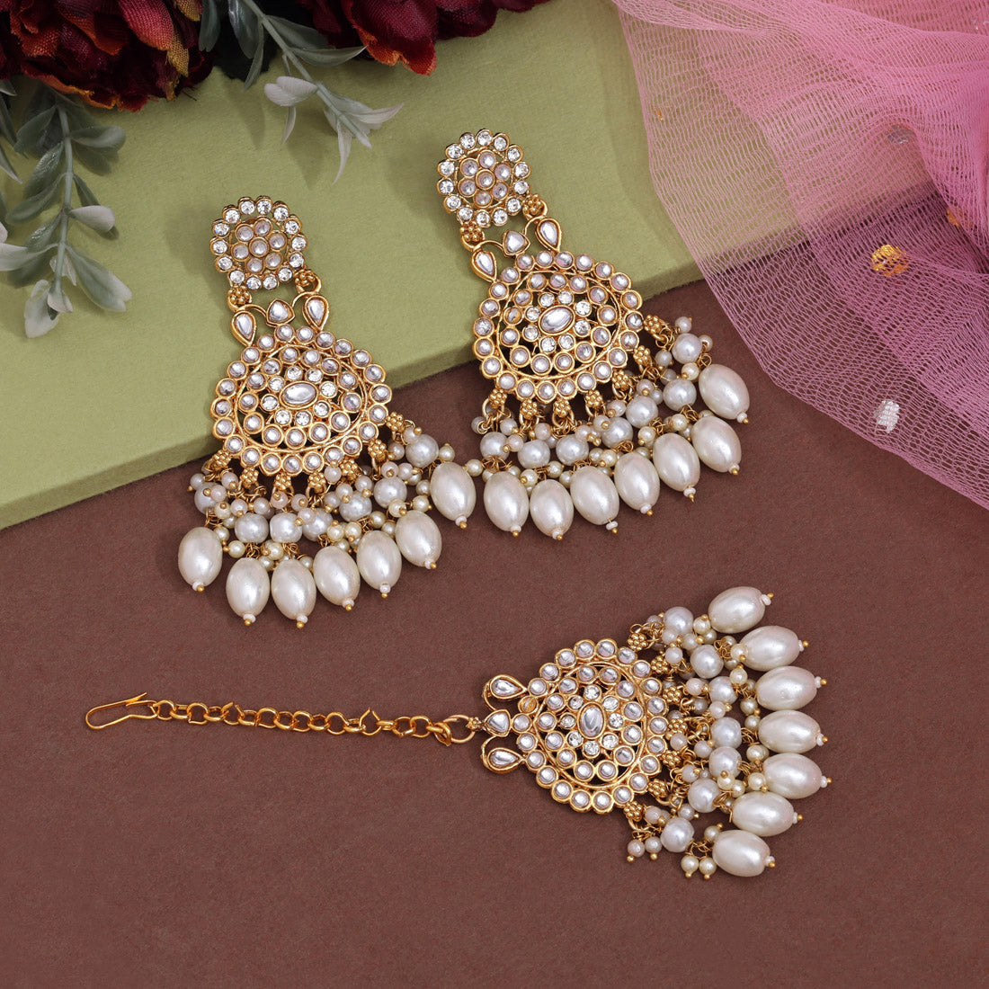 Zahra Kundan Necklace Set