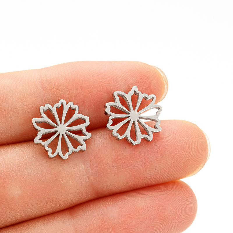 Blooming Fortune Stud Earrings