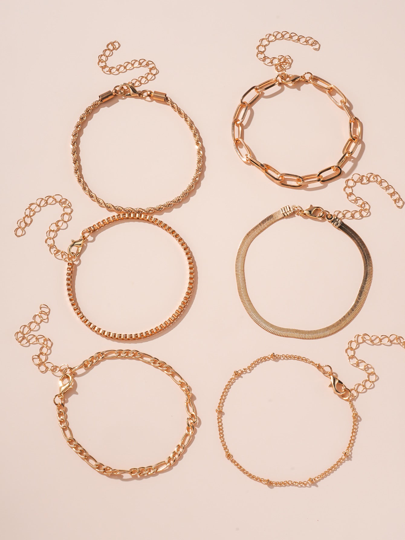 Link Me Later Chain Bracelet Set