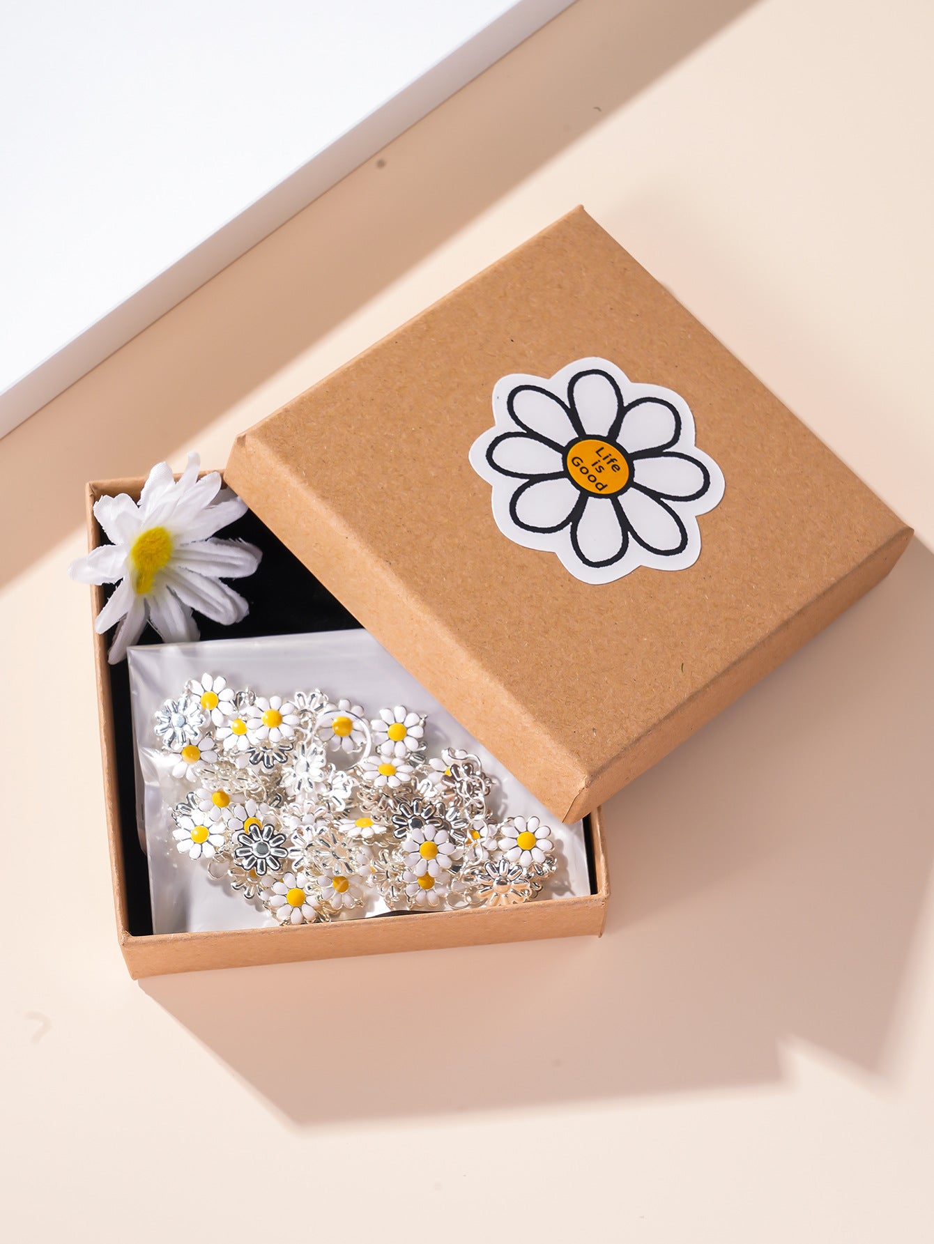 Perfect for Gift(White) 5-piece Necklace Set