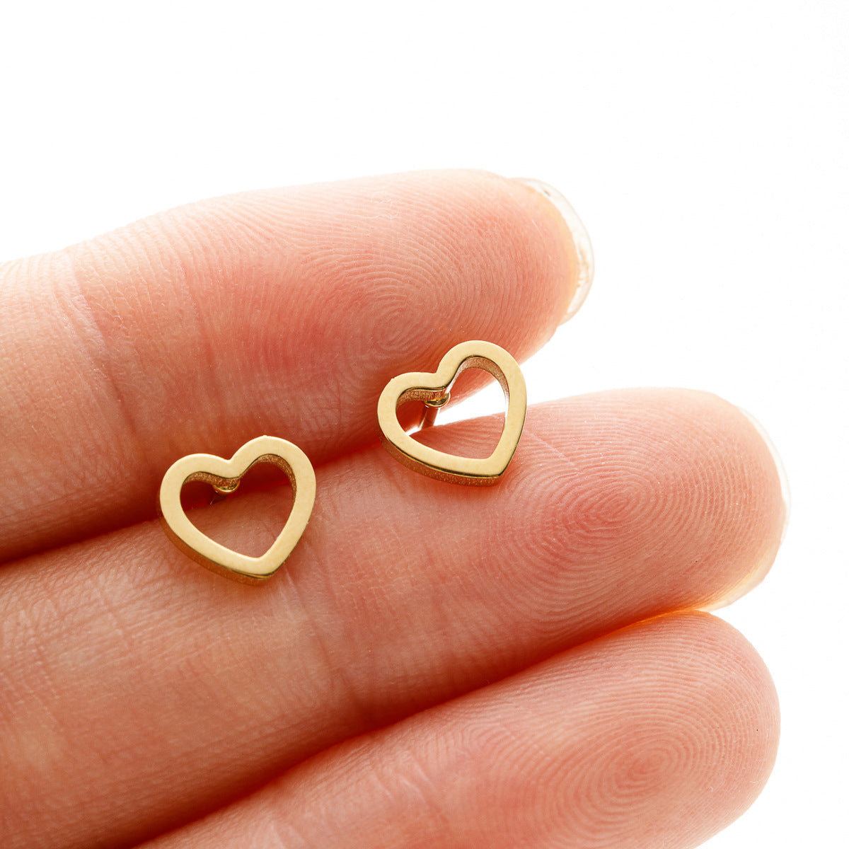 Tender Hearts Stud Earrings