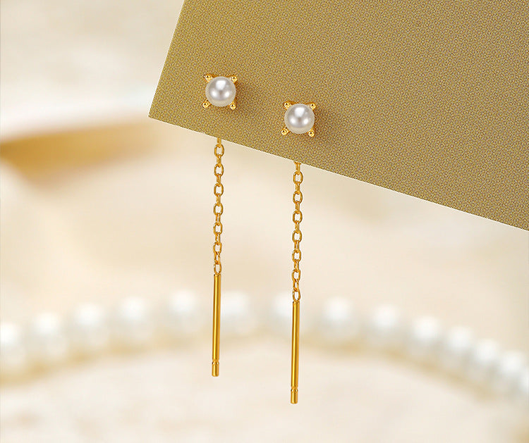 Pearl Shell 925 Sterling Silver Earrings