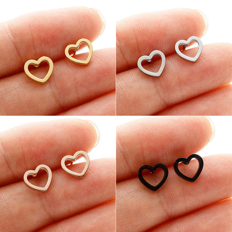 Tender Hearts Stud Earrings